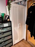 White IKEA wardrobe, Maison & Meubles, Armoires | Penderies & Garde-robes, 25 à 50 cm, BRIMNES, Avec espace de penderie, Utilisé