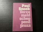 Verzameld scheppend proza  -Paul Snoek-, Enlèvement ou Envoi