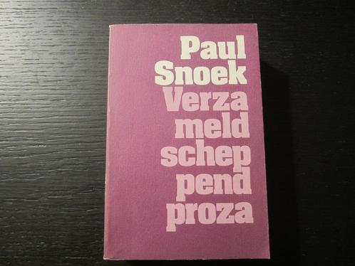 Verzameld scheppend proza  -Paul Snoek-, Boeken, Literatuur, Ophalen of Verzenden