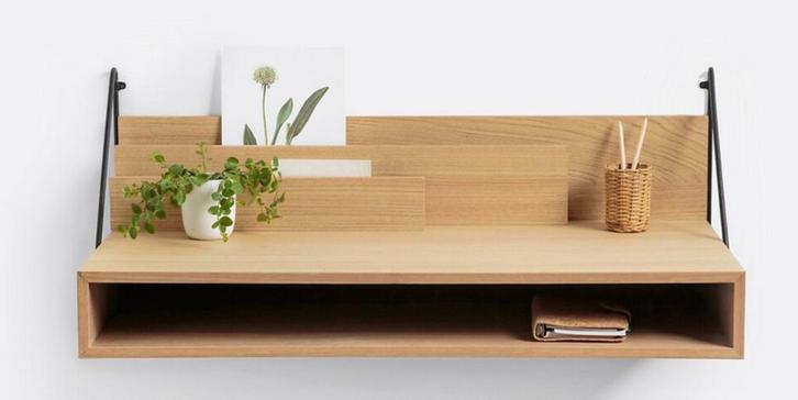 Bureau voor aan de muur, Huis en Inrichting, Bureaus, Nieuw, Bureau, Ophalen