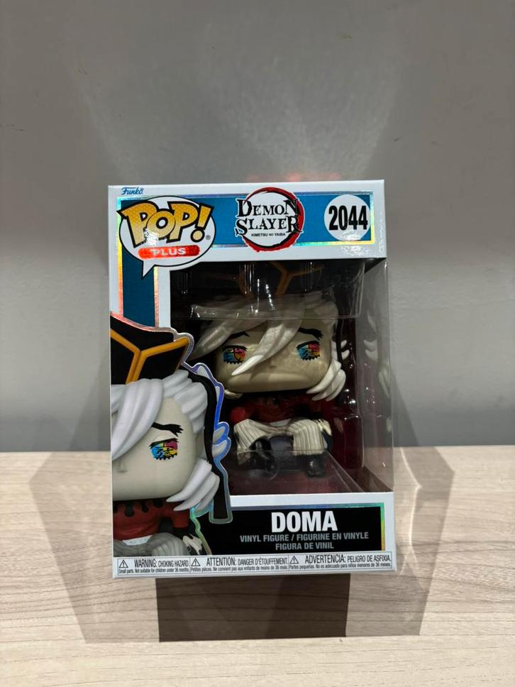 Doma #2044 Funko Pop! Plus: Demon Slayer Upper rank 2, Verzamelen, Poppetjes en Figuurtjes, Zo goed als nieuw, Ophalen of Verzenden