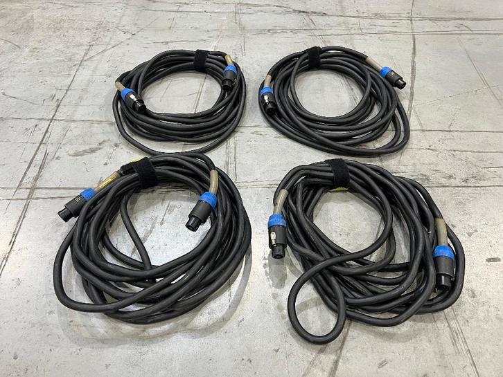 4x10m speakerkabel 8P 8x2,5mm2 Sommer cable Neutrik, TV, Hi-fi & Vidéo, Enceintes, Utilisé, 120 watts ou plus, Enlèvement ou Envoi