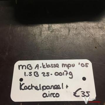 Mercedes Mercedes A klasse 2005 2500179  Kachelbedieningspan beschikbaar voor biedingen
