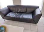 sofa Jori zwart, Ophalen, Gebruikt, Driepersoons, Rechte bank