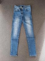 blauwe skinny jeans - mt 152, Fille, Utilisé, Enlèvement ou Envoi, Pantalon