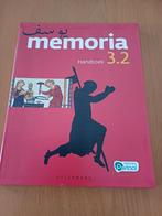 Memoria 3.2 Handboek (incl. Pelckmans Portaal), Ophalen of Verzenden, Zo goed als nieuw, Nederlands