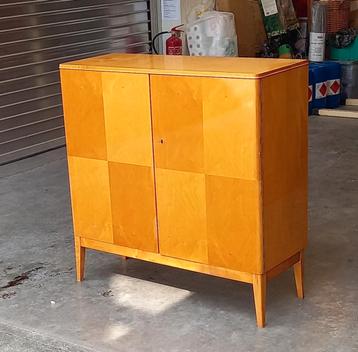 Vintage Imexcotra berken dressoir uit de jaren 60  beschikbaar voor biedingen
