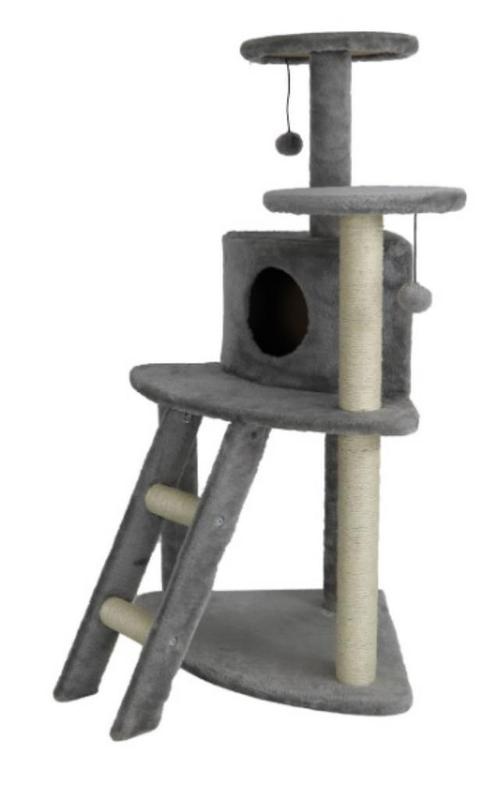 Krabpaal Liberty Grijs 106cm, Dieren en Toebehoren, Krabmeubelen, Nieuw, Krabpaal, Ophalen