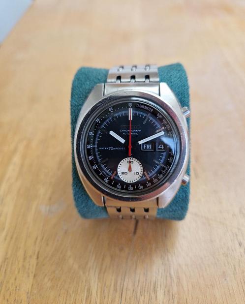 Seiko Chronograph 6139 - 6012 Bruce Lee, Handtassen en Accessoires, Horloges | Heren, Gebruikt, Polshorloge, Seiko, Staal, Staal