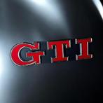 Volkswagen VW GTI Chrome Grille Badge Embleem | Nieuw, Auto diversen, Tuning en Styling, Verzenden, Volkswagen, -, -