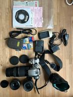 Camera Canon 300d met 3 lenzen, Audio, Tv en Foto, Gebruikt, Spiegelreflex, Canon, Ophalen of Verzenden