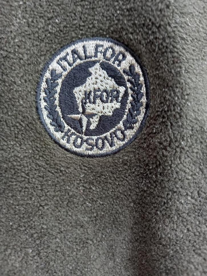 KFOR Kosovo - Fleece ITALFOR, Verzamelen, Militaria | Algemeen, Landmacht, Kleding of Schoenen, Ophalen of Verzenden