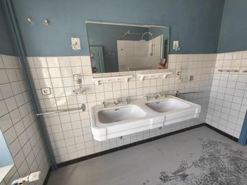 Emaille dubbele lavabo, Lavabo ou Évier, Moins de 100 cm, 100 à 150 cm, Enlèvement