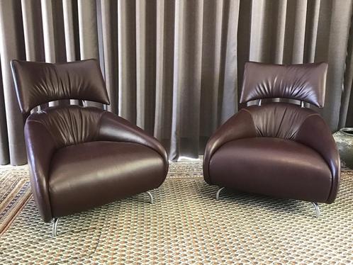 2 Leolux fauteuils in uitstekende staat, Huis en Inrichting, Fauteuils, Zo goed als nieuw, Ophalen