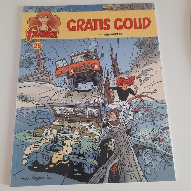 FRANKA nr.25 " GRATIS GOUD" *NIEUW*, Boeken, Stripverhalen, Nieuw, Eén stripboek, Ophalen
