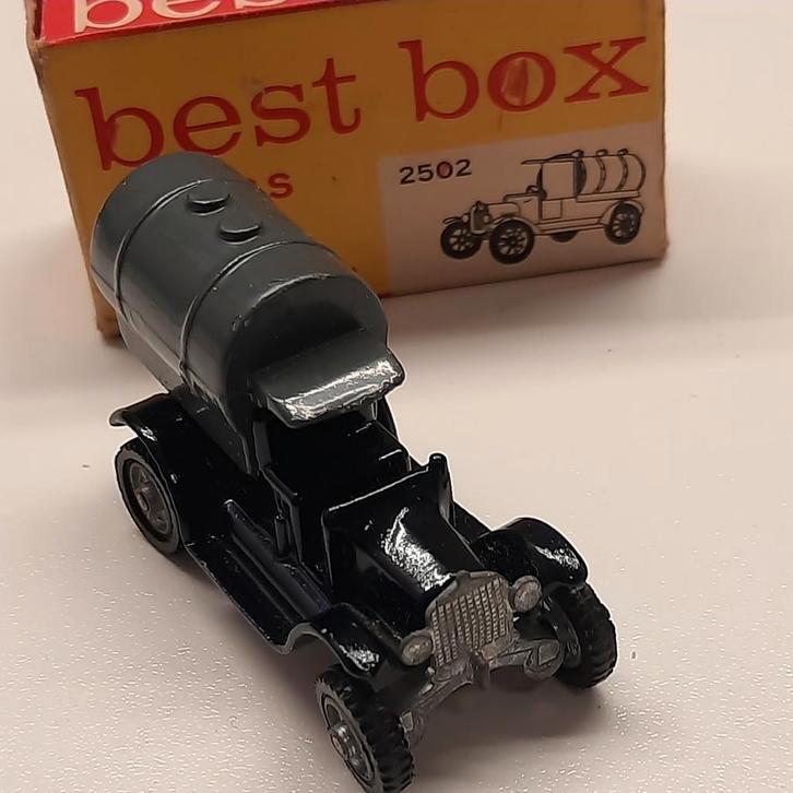 EFSI/BEST BOX nr.2502 T-FORD 1919 TANKER*VINTAGE*NIEUW*, Hobby en Vrije tijd, Modelauto's | 1:87, Zo goed als nieuw, Bus of Vrachtwagen