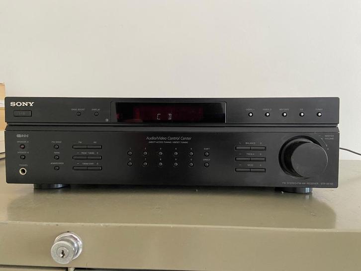 Sony versterker/tuner STR DE-197 (stereo, zwart), Audio, Tv en Foto, Versterkers en Ontvangers, Gebruikt, Stereo, 120 watt of meer