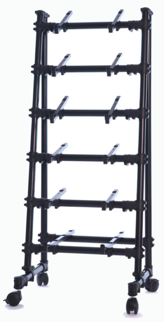 JASPERS Equipment Rack 150-6-54B, Musique & Instruments, Pieds, Comme neuf, Pied pour instrument, Batterie ou Percussions, Clavier ou Synthétiseur