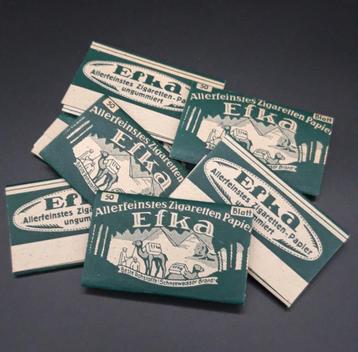 Feuilles de cigarettes allemandes Efka WO2, Enlèvement ou Envoi, Autres, Autres types