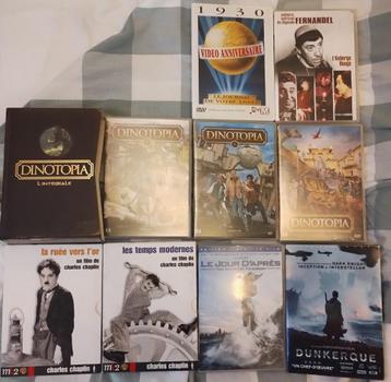 Lot 9 dvd divers films beschikbaar voor biedingen