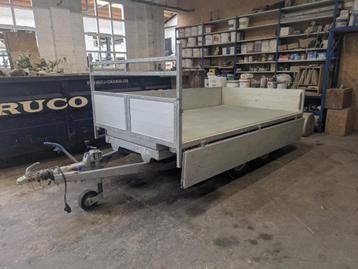 aanhangwagen 2700kg elektrische kipper beschikbaar voor biedingen