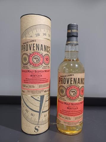 Whisky Mortlach Provenance beschikbaar voor biedingen
