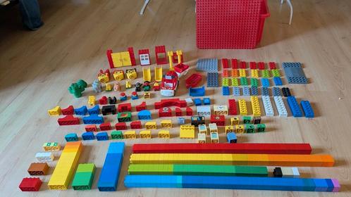 Duplo blokkendoos 300 blokjes plus figuren, dieren, ..., Kinderen en Baby's, Speelgoed | Duplo en Lego, Gebruikt, Duplo, Ophalen