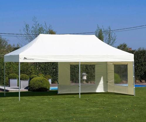 3x6 Vouwtent Premium AluHex incl zijwanden, Tuin en Terras, Partytenten, Nieuw, Partytent, 2 meter of meer, 5 tot 8 meter, Minder dan 4 meter