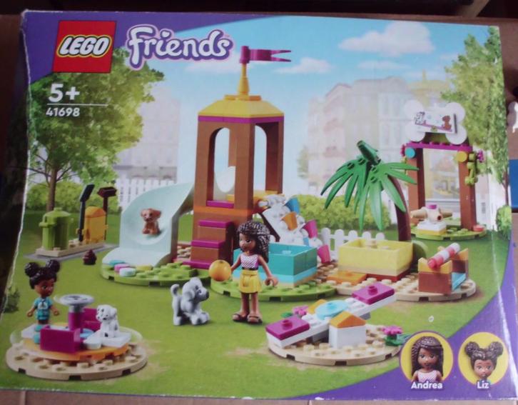LEGO FRIENDS 41698 hondenspeelruimte, Kinderen en Baby's, Speelgoed | Duplo en Lego, Zo goed als nieuw, Lego, Complete set, Ophalen of Verzenden