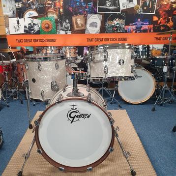 Gretsch Renown maple: vintage pearl. Mooi jazzsetje  beschikbaar voor biedingen