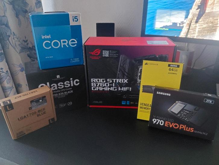 Ordinateur, Computers en Software, Desktop Pc's, Zo goed als nieuw, SSD, 64 GB of meer, Gaming, Ophalen