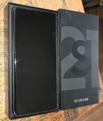 Samsung s21 ultra in perfecte staat met verschillende covers, Telecommunicatie, Mobiele telefoons | Samsung, Zwart, Touchscreen
