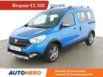 Dacia Dokker 1.2 TCe Stepway (bj 2018), Auto's, Dacia, Voorwielaandrijving, Stof, Zwart, Overige carrosserie