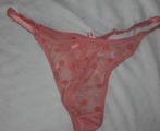 String rose en dentelle taille S, Vêtements | Femmes, Sous-vêtements & Lingerie, Enlèvement ou Envoi, Rose, String