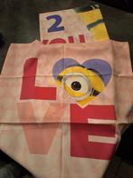 Housse de couette Minions, Enlèvement ou Envoi, Rose, Housse de couette, Comme neuf