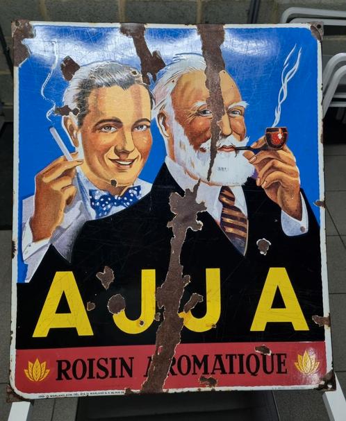 Ajja Roisin emaille bord uit 1953!, Collections, Marques & Objets publicitaires, Comme neuf, Enlèvement ou Envoi