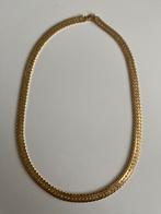 Verguld gouden halsketting, Handtassen en Accessoires, Antieke sieraden, Verguld, Ophalen of Verzenden