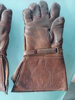 Vintage lederen handschoenen (moto), Vêtements | Hommes, Bonnets, Écharpes & Gants, Enlèvement ou Envoi, Porté, Gants
