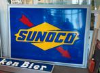 Mega SUNOCO reclame lichtbak XL, Verzamelen, Ophalen, Gebruikt, Lichtbak of (neon) lamp