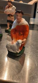 11 handgeschilderde kerststalbeelden, Enlèvement, Utilisé