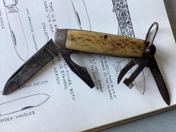 Canif engineer us ww2 PAL BLADE CO Made in USA ww2 beschikbaar voor biedingen