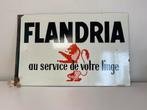 FLANDRIA emaille reclamebord, Antiek en Kunst, Ophalen of Verzenden