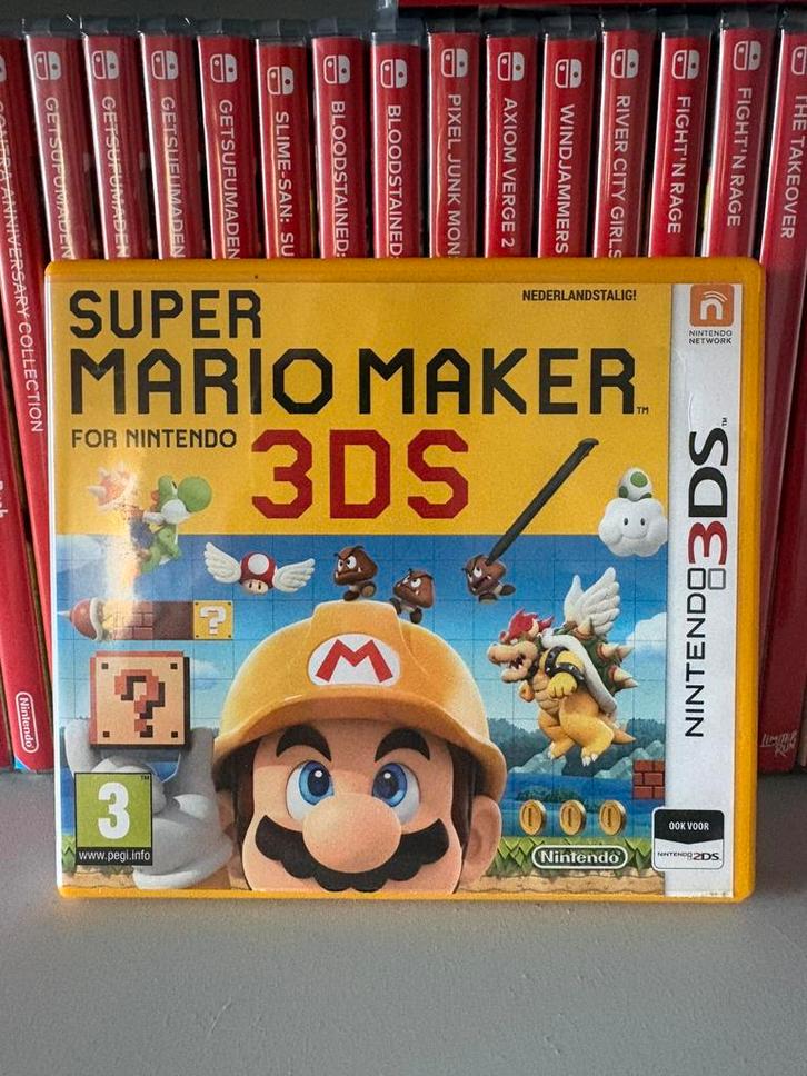 Super Mario Maker (3DS), Games en Spelcomputers, Games | Nintendo 2DS en 3DS, Zo goed als nieuw, Online, Ophalen of Verzenden
