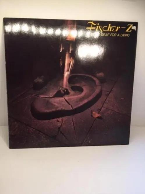 LP - Fischer-Z - Going Deaf For A Living ( Vinyl, Cd's en Dvd's, Vinyl | Rock, Zo goed als nieuw, Alternative, 12 inch, Ophalen of Verzenden