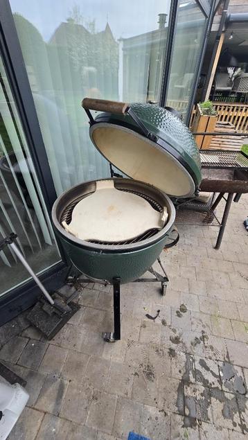 big green egg, Tuin en Terras, Houtskoolbarbecues, Ophalen, Zo goed als nieuw, Kamado