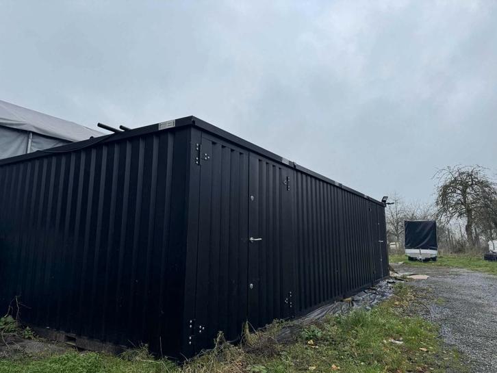 Te koop: 6 demontabele opslagcontainers, zwart, Doe-het-zelf en Bouw, Containers, Ophalen