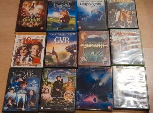 Familiefilms (usa / uk) op dvd 12 stuks ook per stuk te koop, Cd's en Dvd's, Dvd's | Kinderen en Jeugd, Zo goed als nieuw, Film