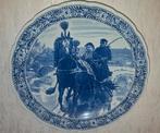 vintage Delfts blauw bord van Boch voor Royal Sphinx. , Antiek en Kunst, Antiek | Wandborden en Tegels, Ophalen of Verzenden