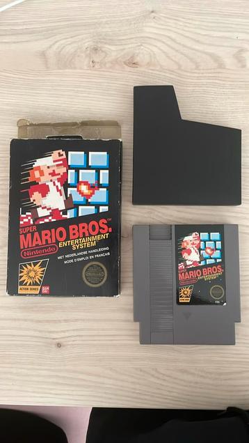 Super Mario Bros NES beschikbaar voor biedingen