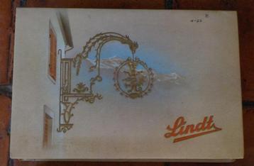 Boîte en carton à chocolat Lindt antique, Enlèvement ou Envoi